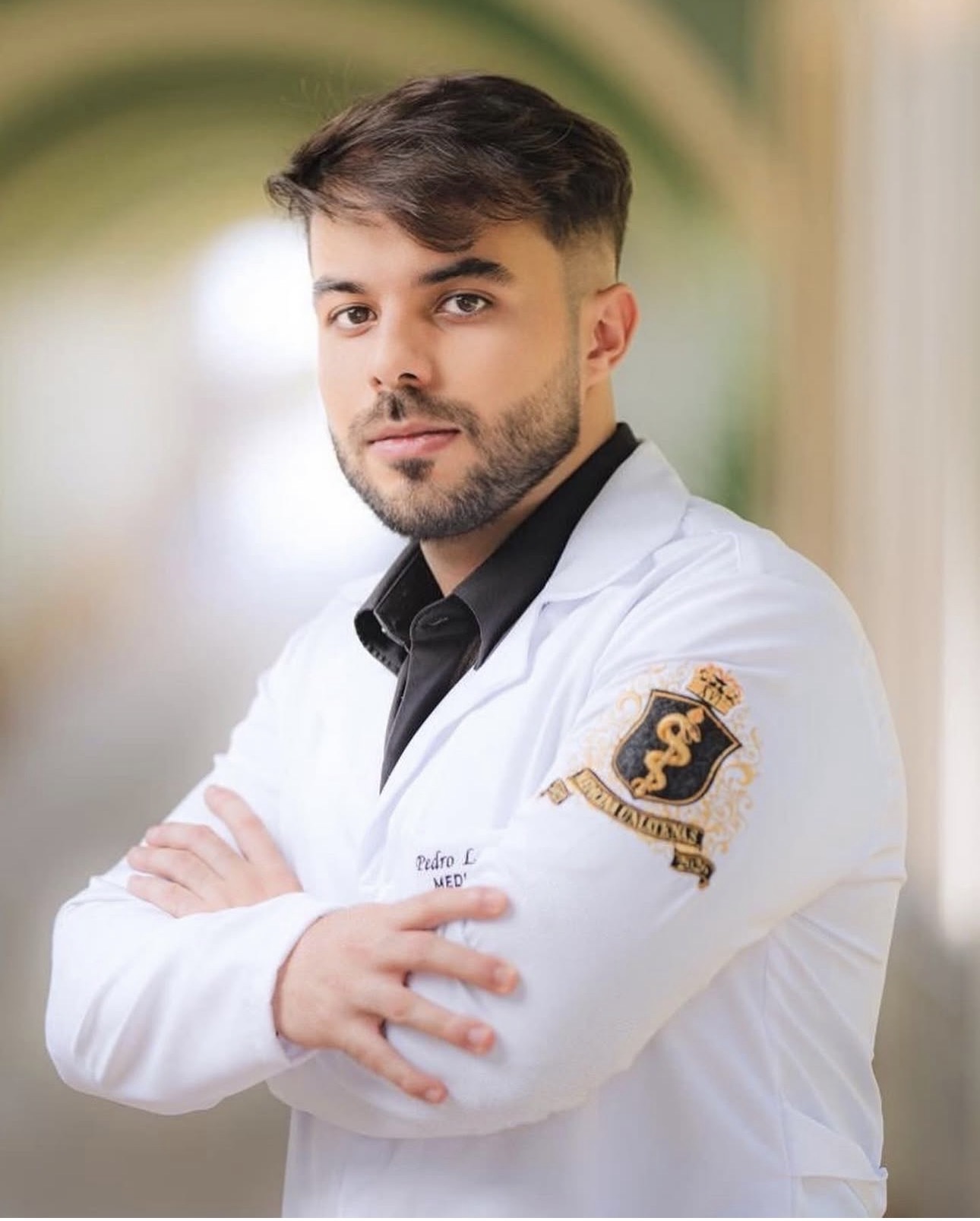 Aluno aprovado Pedro Lauton
